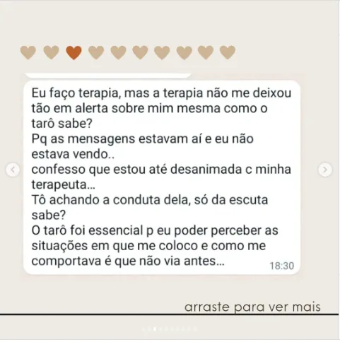 Depoimento de Babi no Instagram