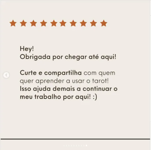 Depoimento de Talita no Instagram