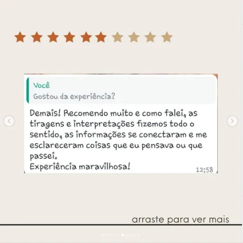 Depoimento de Talita no Instagram